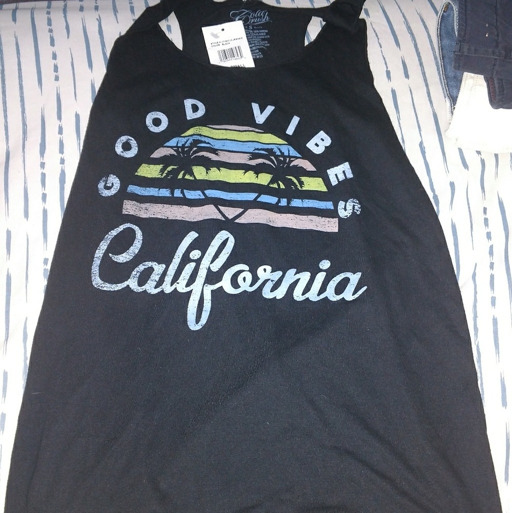 Gild rush tank top